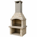 Naturstein Gartenkamin Grill 120x200x70 cm