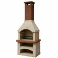 Gartengrillkamin aus Beton mit Edelstahl-Grillrost 200 cm