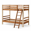 Hochbett aus Kiefernholz Natur 200x90cm
